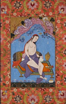 Miniature 12 Islamic Oil Paintings